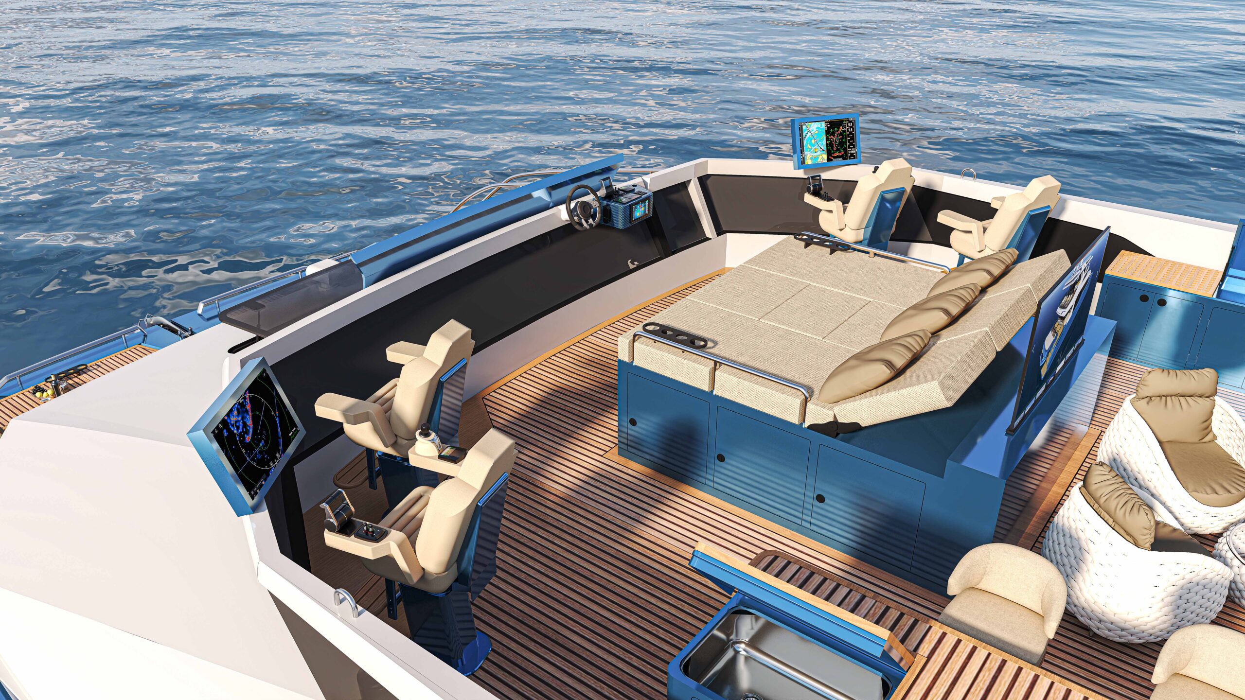 STARSHIP HELM STATIONS